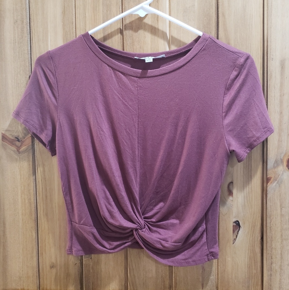 Bunched crop top